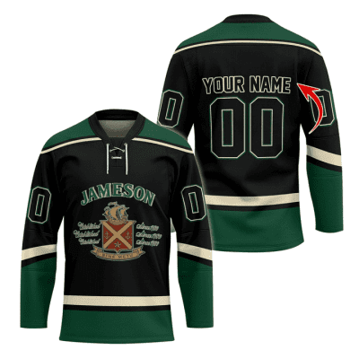 Personalized Jameson Single Stripe Lace Hockey Jersey