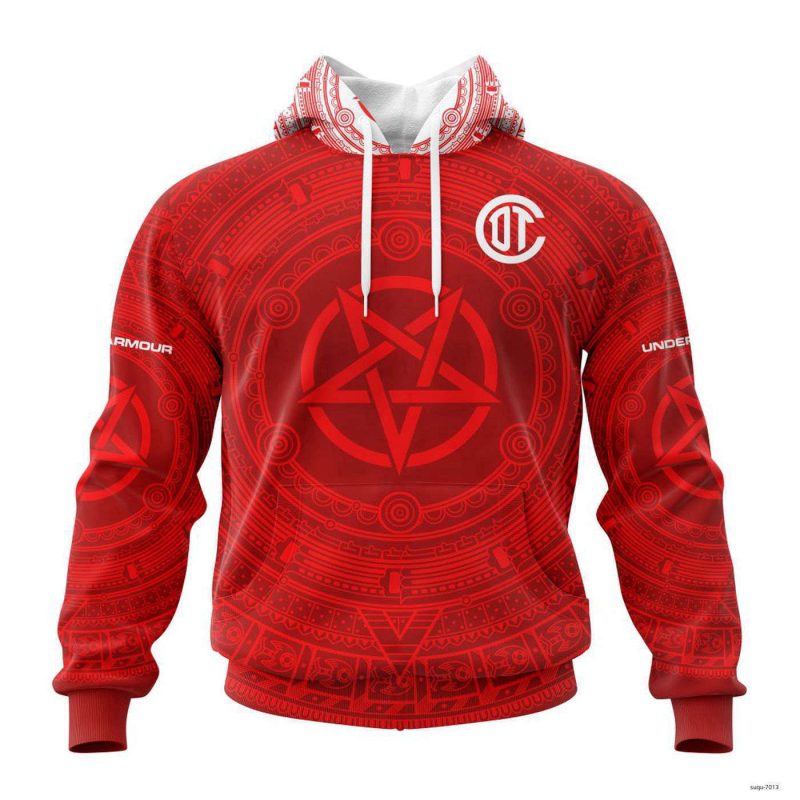 Personalized Liga MX Deportivo Toluca Hoodie Aztec Mexican Soccer Team Shirt