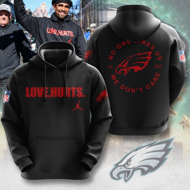 Philadelphia Eagles Super Bowl LIX Champion 2025 x Jalen Hurts Performance Unisex Hoodie UHG1307