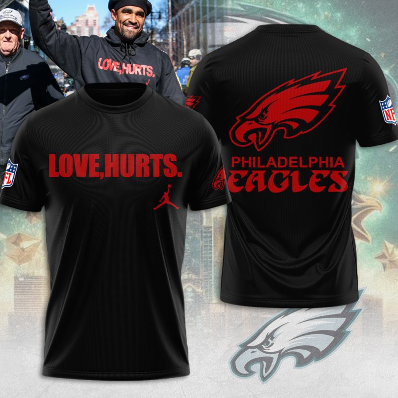 Philadelphia Eagles Super Bowl LIX Champion 2025 x Jalen Hurts Performance Unisex T-Shirt TSG1482