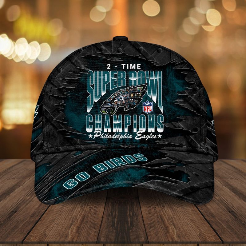 Philadelphia Eagles Super Bowl LIX Champion Classic Cap CCA1378
