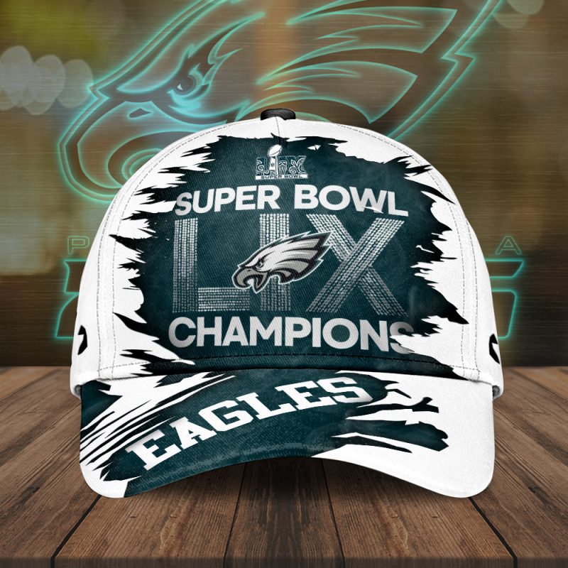 Philadelphia Eagles Super Bowl LIX Champion Classic Cap CCA1473