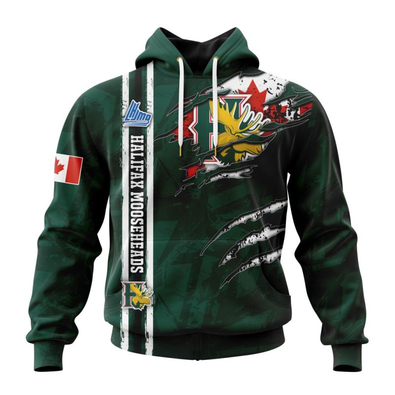 QMJHL Halifax Mooseheads Design Concept Kits Unisex Hoodie