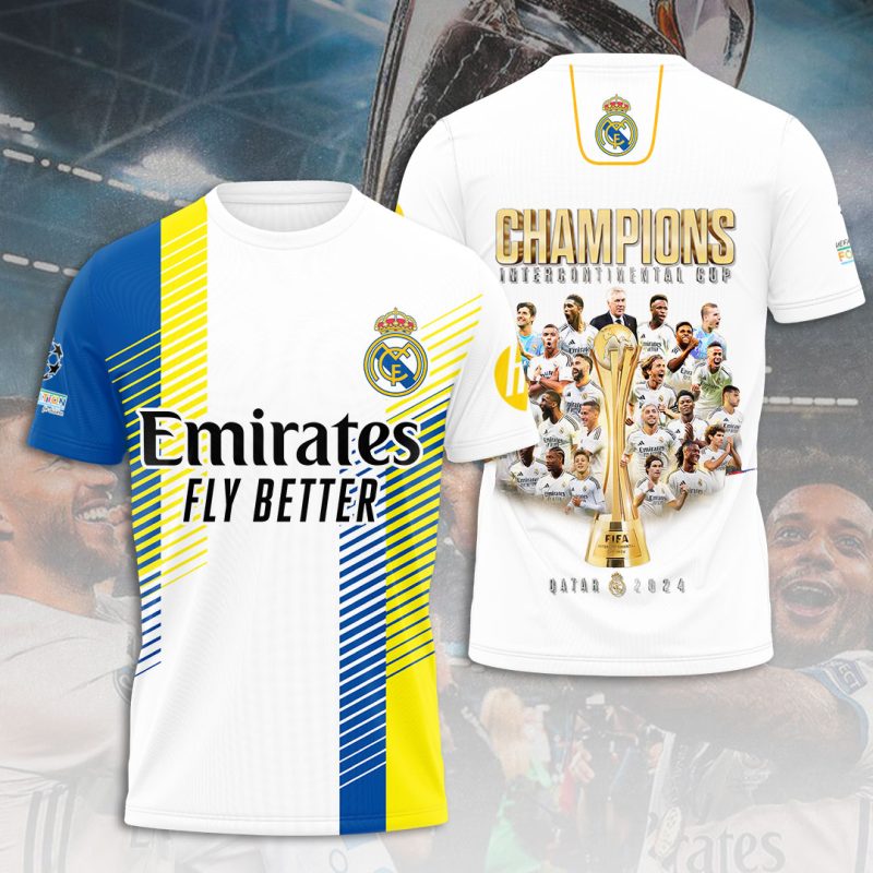 Real Madrid CF Performance Unisex T-Shirt TSG2605