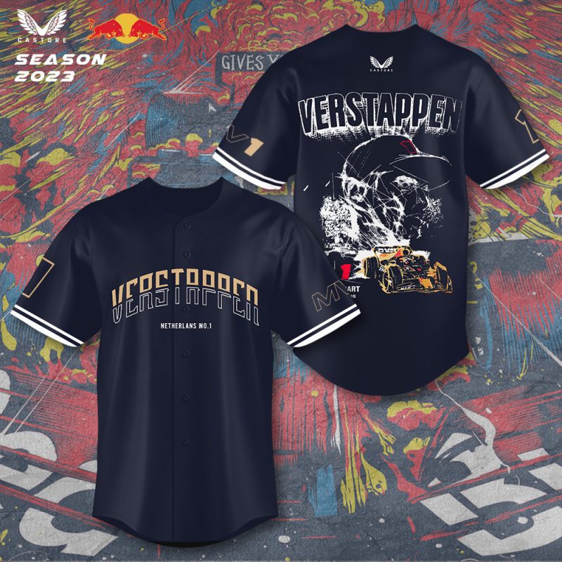 Red Bull Racing F1 Baseball Jersey BJG1599