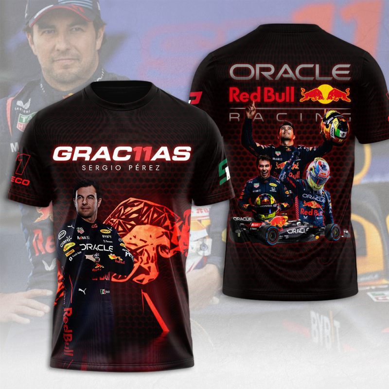 Red Bull Racing F1 x Sergio Perez Performance Unisex T-Shirt TSG2588
