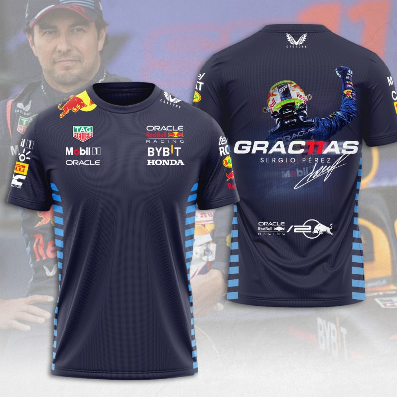 Red Bull Racing F1 x Sergio Perez Performance Unisex T-Shirt TSG2598