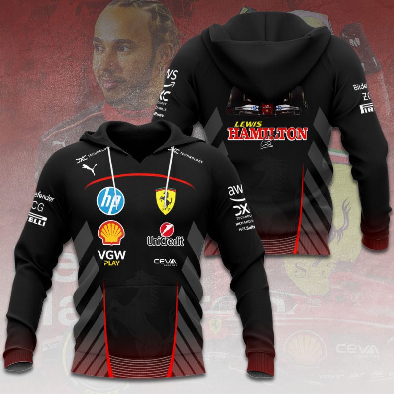 Scuderia Ferrari x Lewis Hamilton Performance Unisex Hoodie UHG1304