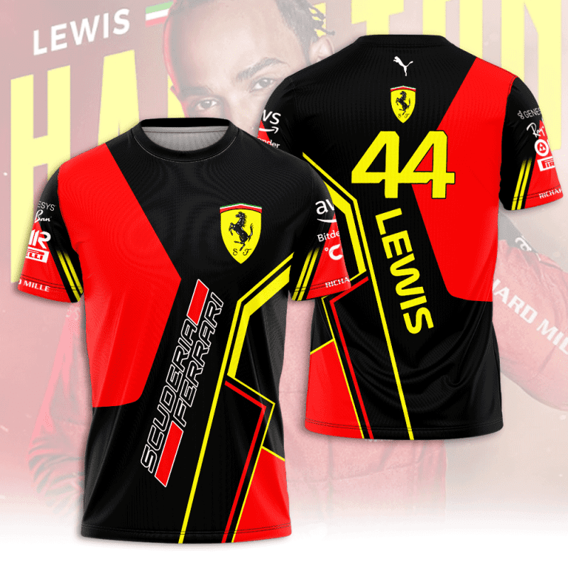Scuderia Ferrari x Lewis Hamilton Performance Unisex T-Shirt TSG1462
