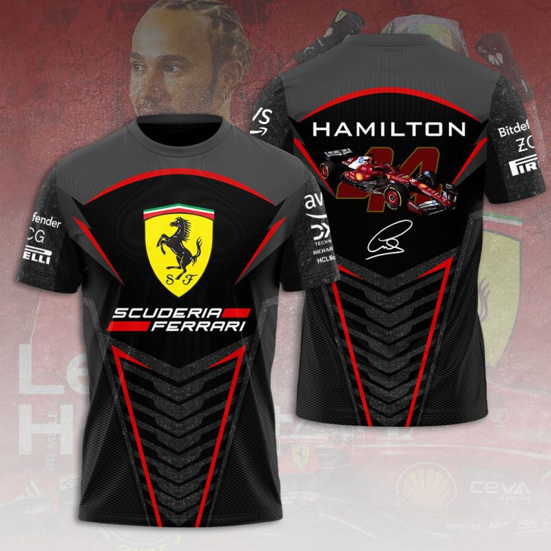 Scuderia Ferrari x Lewis Hamilton Performance Unisex T-Shirt TSG1507