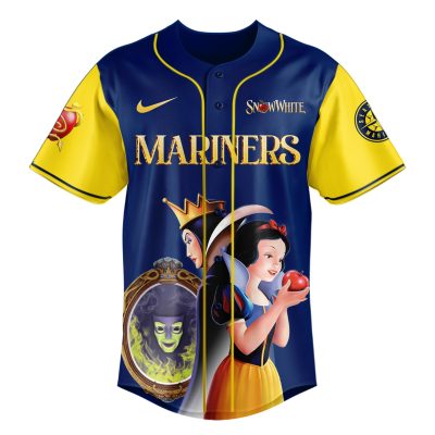 Seattle Mariners MLB x Snow White and the Seven Dwarfs Special Edition Baseball Jersey 2025
