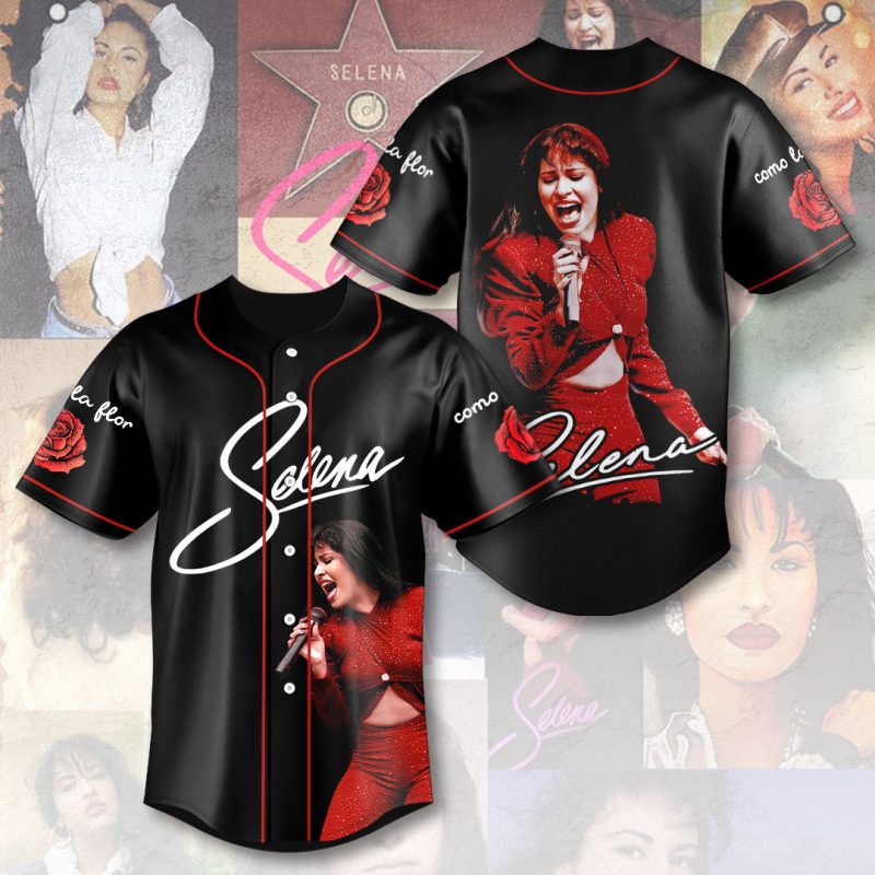 Selena Quintanilla Perez Baseball Jersey BJG1614