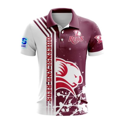 Super Rugby Queensland Reds Special Design Polo Shirt