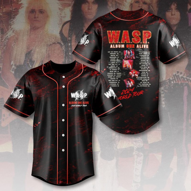 W.A.S.P. Baseball Jersey BJG1165
