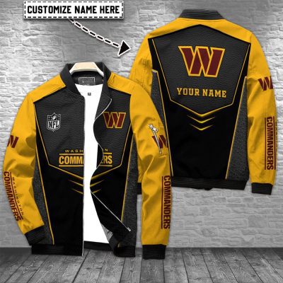 Washington Commanders Personalized Bomber Jacket BJA1089