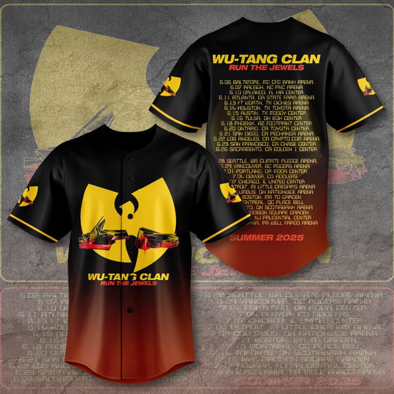 Wu-Tang Clan Baseball Jersey BJG1043