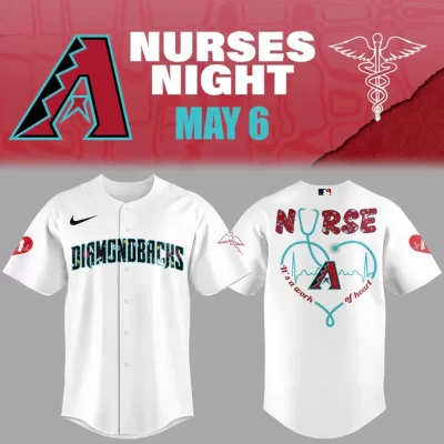 Arizona Diamondbacks Nurses Night Special Edition 2025 Baseball Jersey