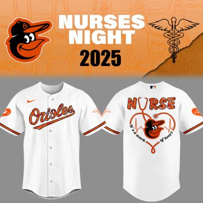 Baltimore Orioles Nurses Night Special Edition 2025 Baseball Jersey