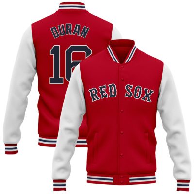 Boston Red Sox 2025 Baseball Jacket Varsity Jacket - Jarren Duran