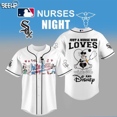 Chicago White Sox Mickey Mouse Just A Nurse Who Loves Special Edition 2025 Baseball Jersey