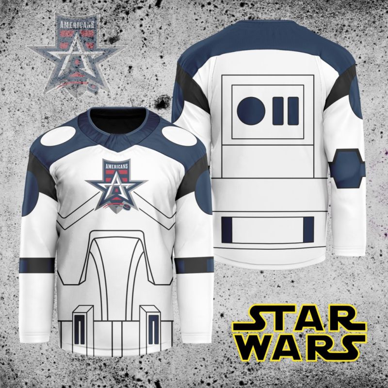 ECHL Allen Americans X Star Wars Hockey Jersey