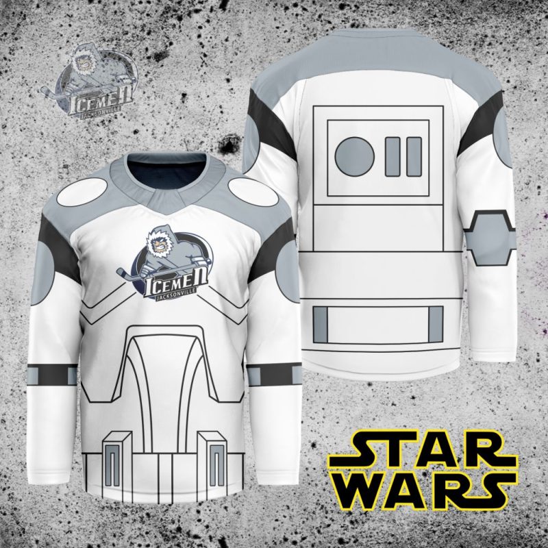 ECHL Jacksonville Icemen X Star Wars Hockey Jersey