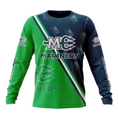 ECHL Maine Mariners Special Design Concept Kits Performance Long Sleeve Shirt