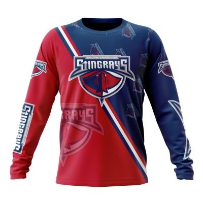 ECHL South Carolina Stingrays Special Design Concept Kits Performance Long Sleeve Shirt
