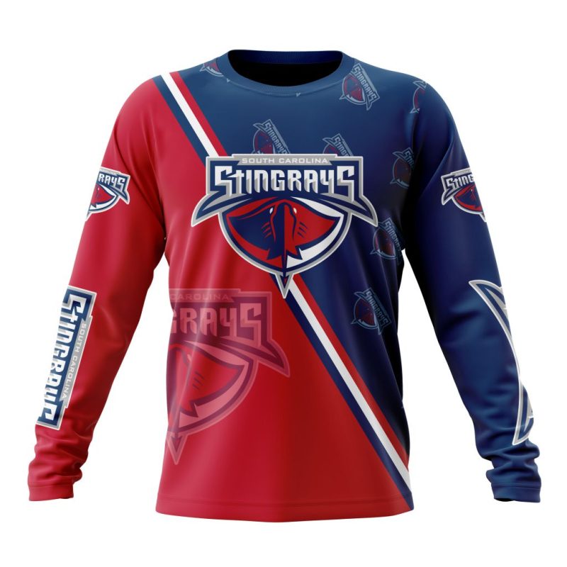 ECHL South Carolina Stingrays Special Design Concept Kits Performance Long Sleeve Shirt