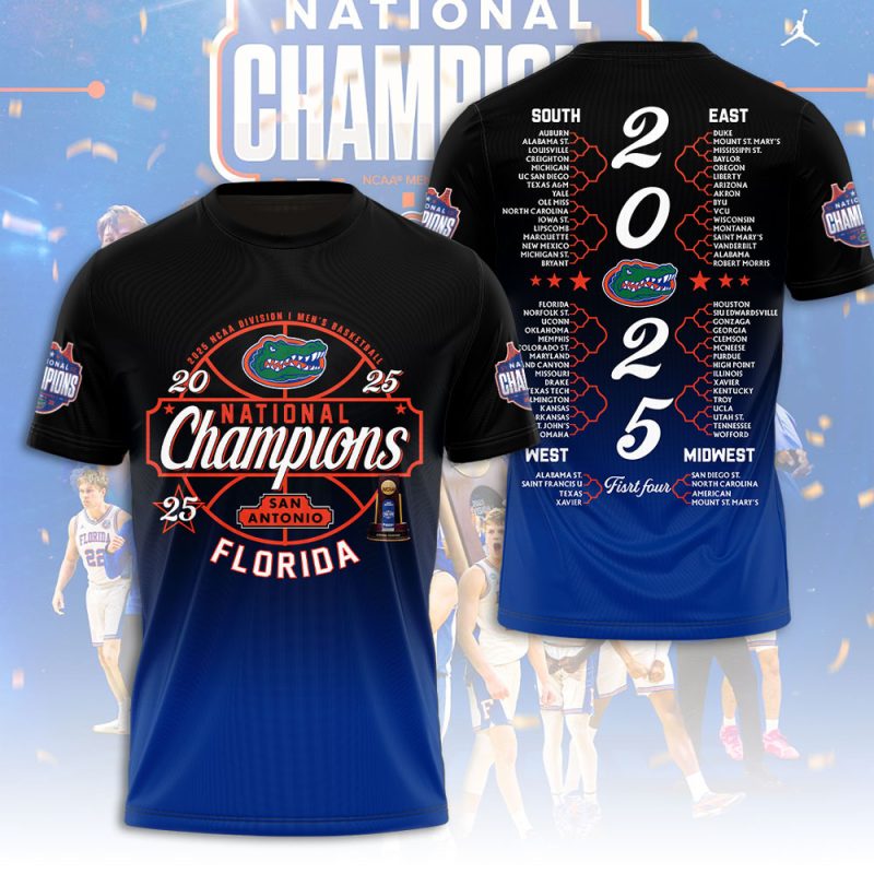 Florida Gators Men's Basketball Unisex Performance T-Shirt GNC3004