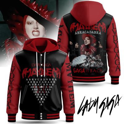 Lady Gaga Special Hooded Baseball Jacket CHB1137