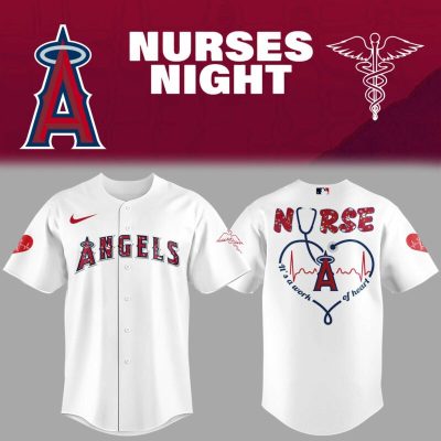 Los Angeles Angels Nurses Night Special Edition 2025 Baseball Jersey