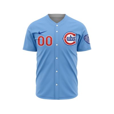 MLB Chicago Cubs Personalized 2025 Alternate Design Baseball Jersey DBJ1121