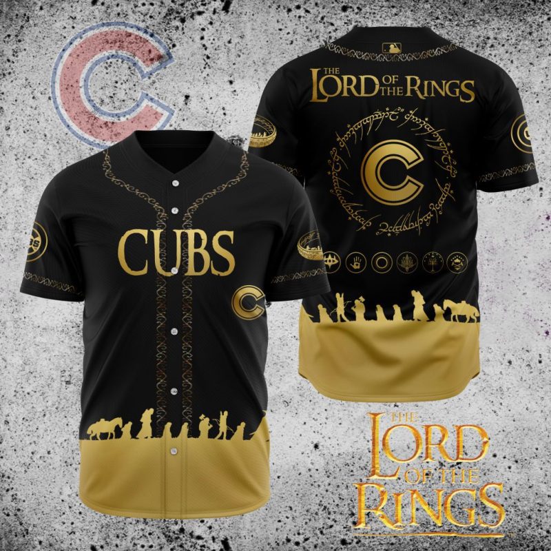 MLB Chicago Cubs X The Lord Of The Rings Baseball Jersey DBJ1114