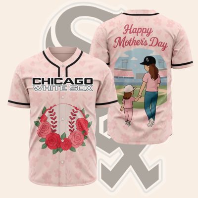 MLB Chicago White Sox Happy Mother's Day Baseball Jersey