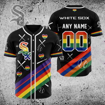 MLB Chicago White Sox Pride Heritage Baseball Jersey
