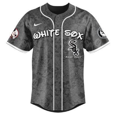 MLB Chicago White Sox X Mickey Mouse Baseball Jersey