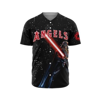 MLB Los Angeles Angels Special Star Wars Design Baseball Jersey