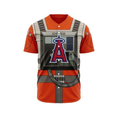 MLB Los Angeles Angels Special Star Wars Rebel Pilot Design Baseball Jersey