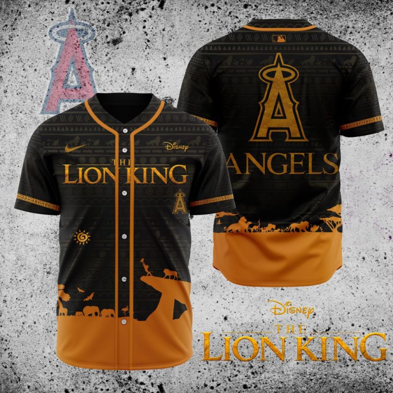MLB Los Angeles Angels X The Lion King Baseball Jersey