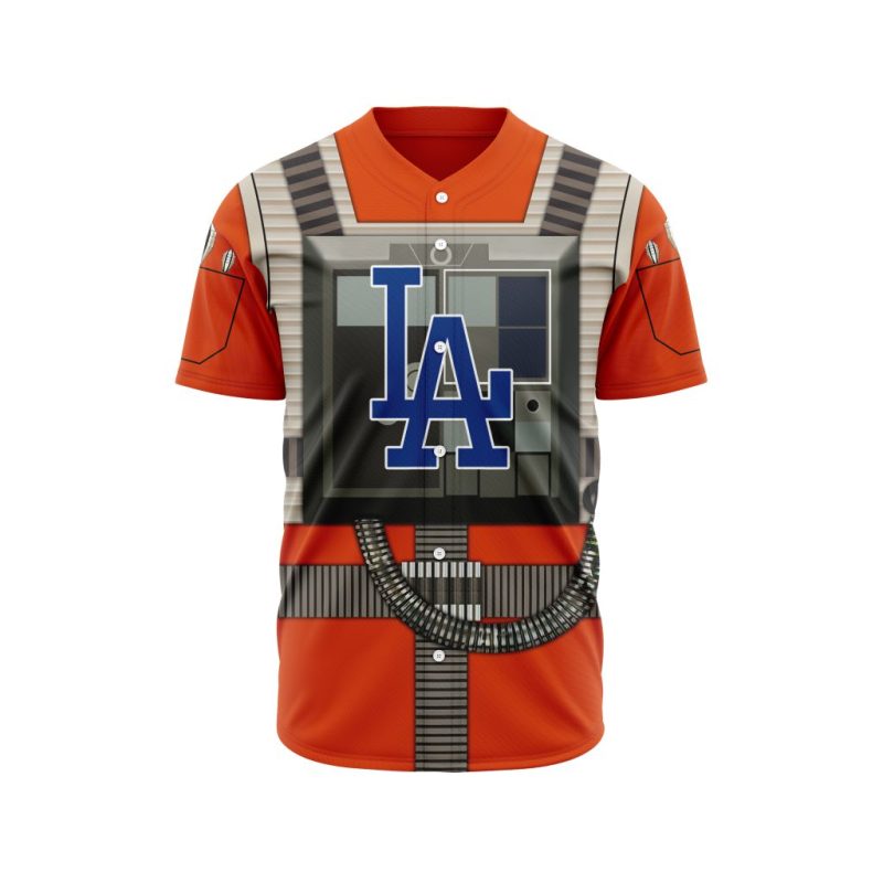 MLB Los Angeles Dodgers Special Star Wars Rebel Pilot Design Baseball Jersey