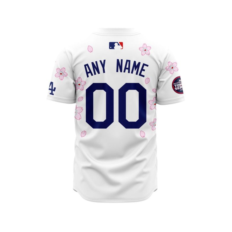 MLB Los Angeles Dodgers World Tour Tokyo Series Baseball Jersey