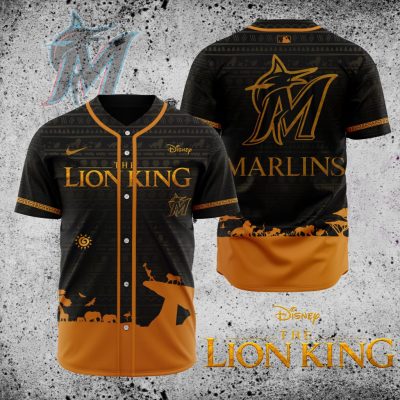 MLB Miami Marlins X The Lion King Baseball Jersey