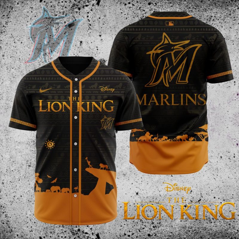 MLB Miami Marlins X The Lion King Baseball Jersey