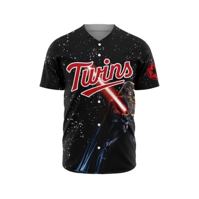 MLB Minnesota Twins Special Star Wars Design Baseball Jersey
