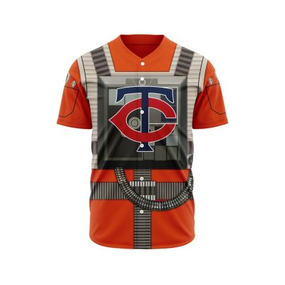 MLB Minnesota Twins Special Star Wars Rebel Pilot Design Baseball Jersey