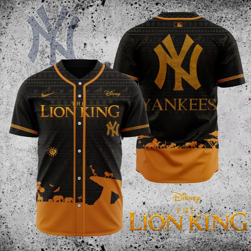 MLB New York Yankees X The Lion King Baseball Jersey