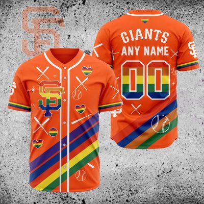 MLB San Francisco Giants Pride Heritage Baseball Jersey