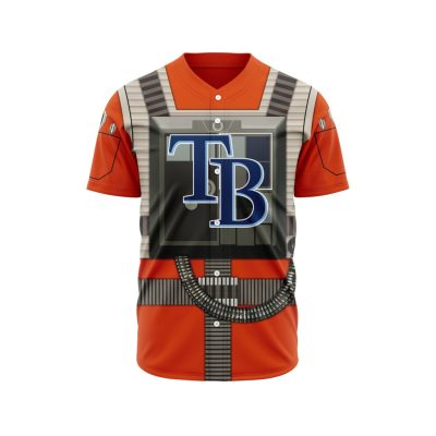 MLB Tampa Bay Rays Special Star Wars Rebel Pilot Design Baseball Jersey