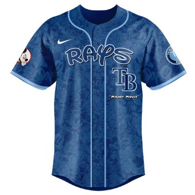 MLB Tampa Bay Rays X Mickey Mouse Baseball Jersey